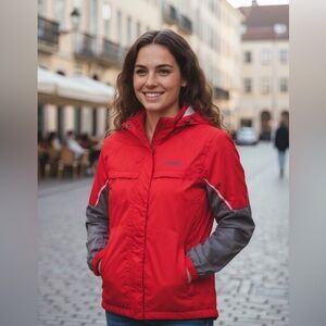 Columbia kids hooded light jacket 18/20